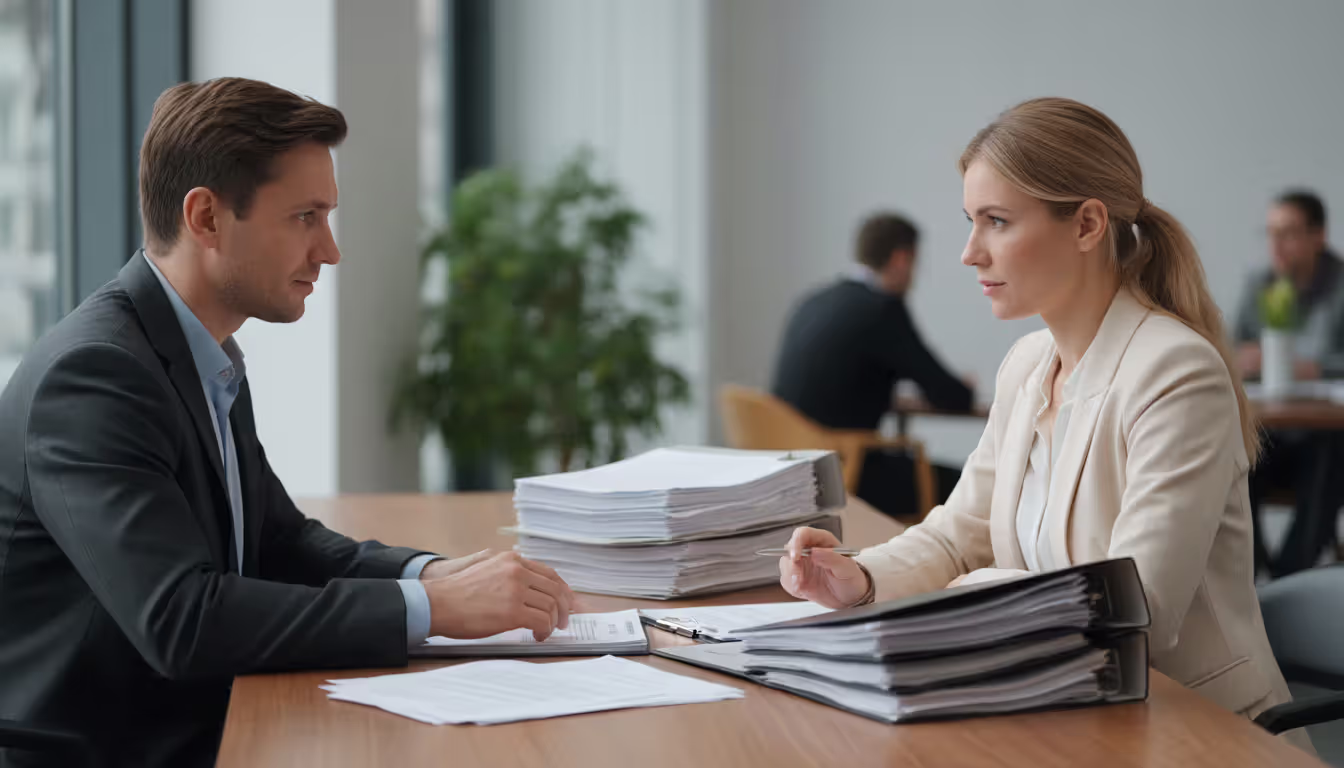 A child's open backpack with sneakers, a water bottle and a stuffed toy near a front door, representing the transition between two homes in a joint custody arrangement